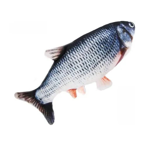 Katzenspielzeug Fisch mit Katzenminze & USB-Aufladung